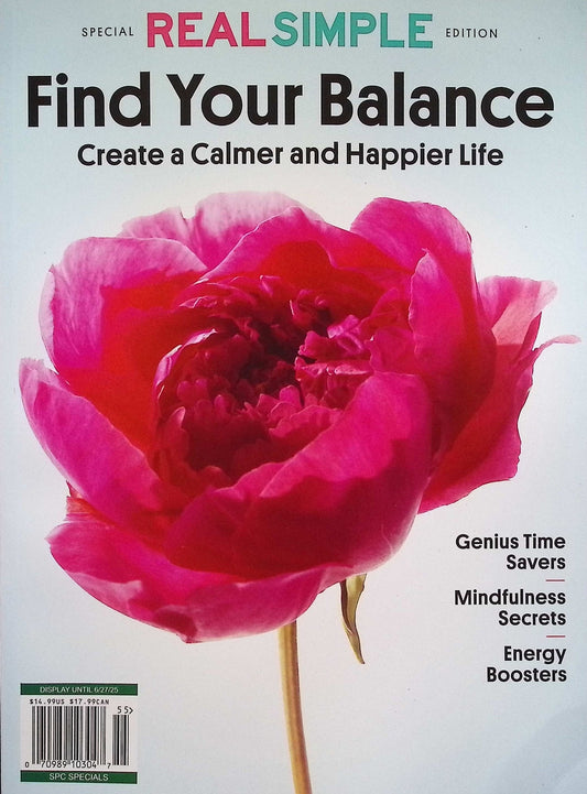 REAL SIMPLE / Find Your Balance [55]