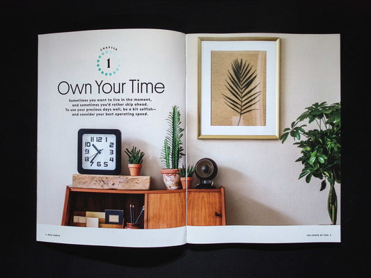 REAL SIMPLE / The Power Of Time [55]