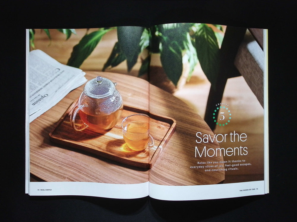REAL SIMPLE / The Power Of Time [55]