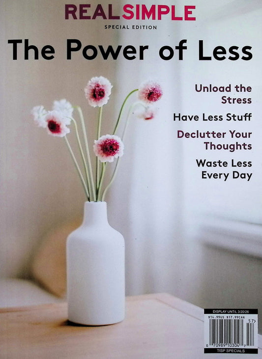 REAL SIMPLE / The Power Of Less [57]