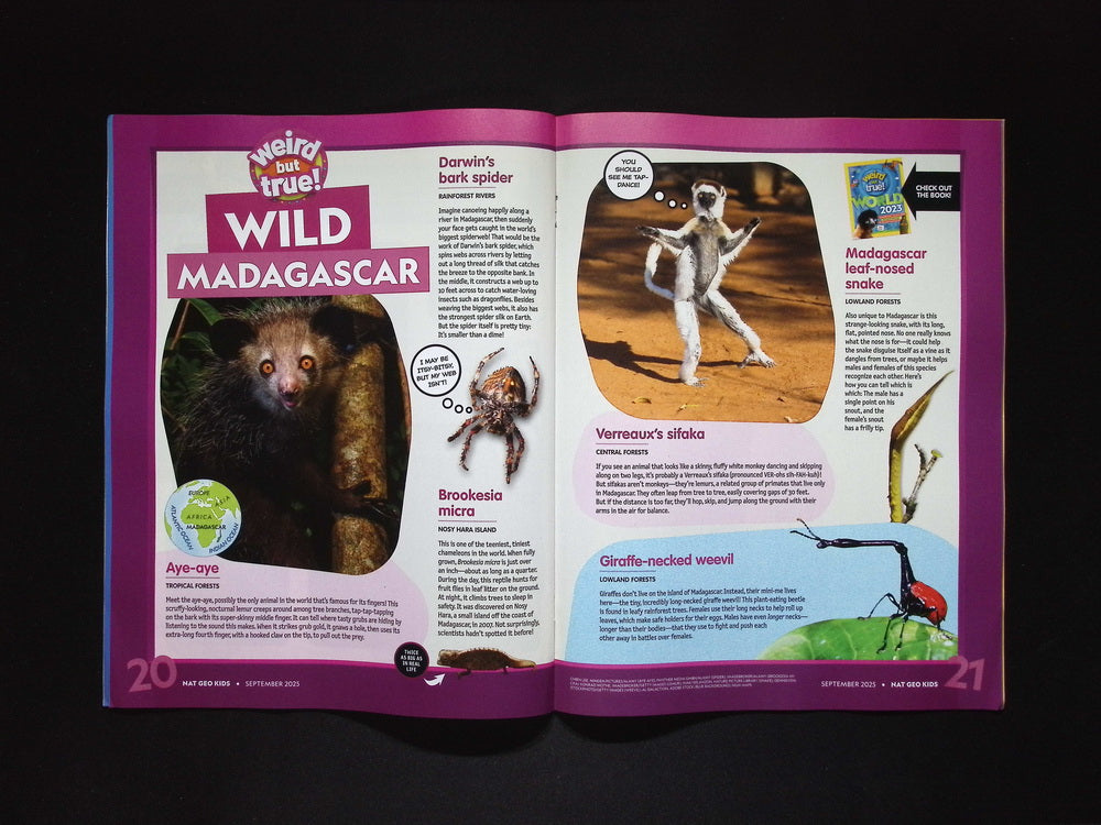 NATIONAL GEOGRAPHIC KIDS Sep 2025
