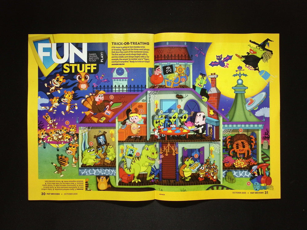 NATIONAL GEOGRAPHIC KIDS Oct 2025