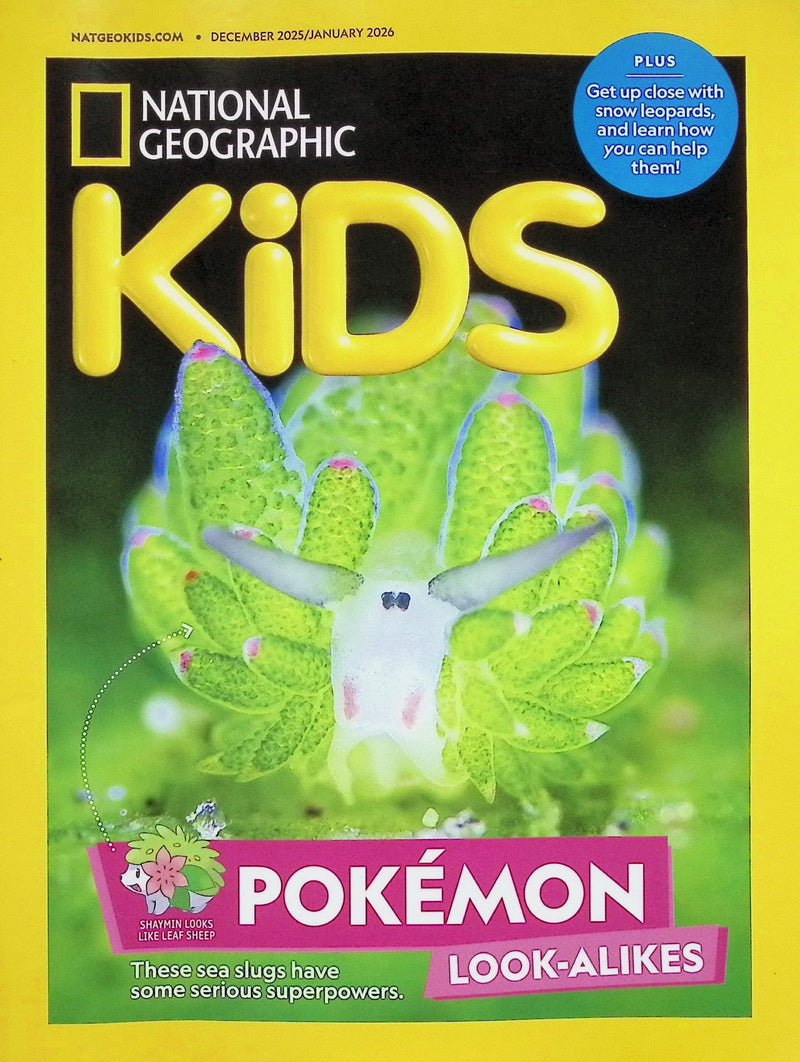 NATIONAL GEOGRAPHIC KIDS Dec 2025/Jan 2026