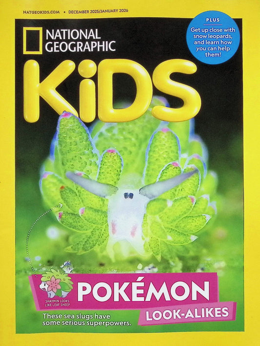NATIONAL GEOGRAPHIC KIDS Dec 2025/Jan 2026