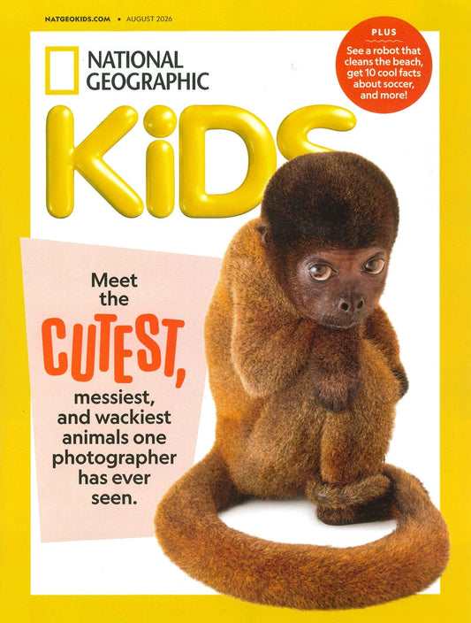 NATIONAL GEOGRAPHIC KIDS Aug 2026