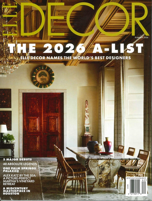 ELLE DECOR (US) [62] N°315 Summer 2026 (雙封面)