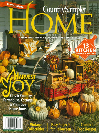 Country Sampler HOME [63] AUTUMN 2026 V.43 N.3