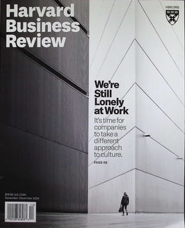 HARVARD BUSINESS REVIEW [12] V102N6 Nov-Dec 2024