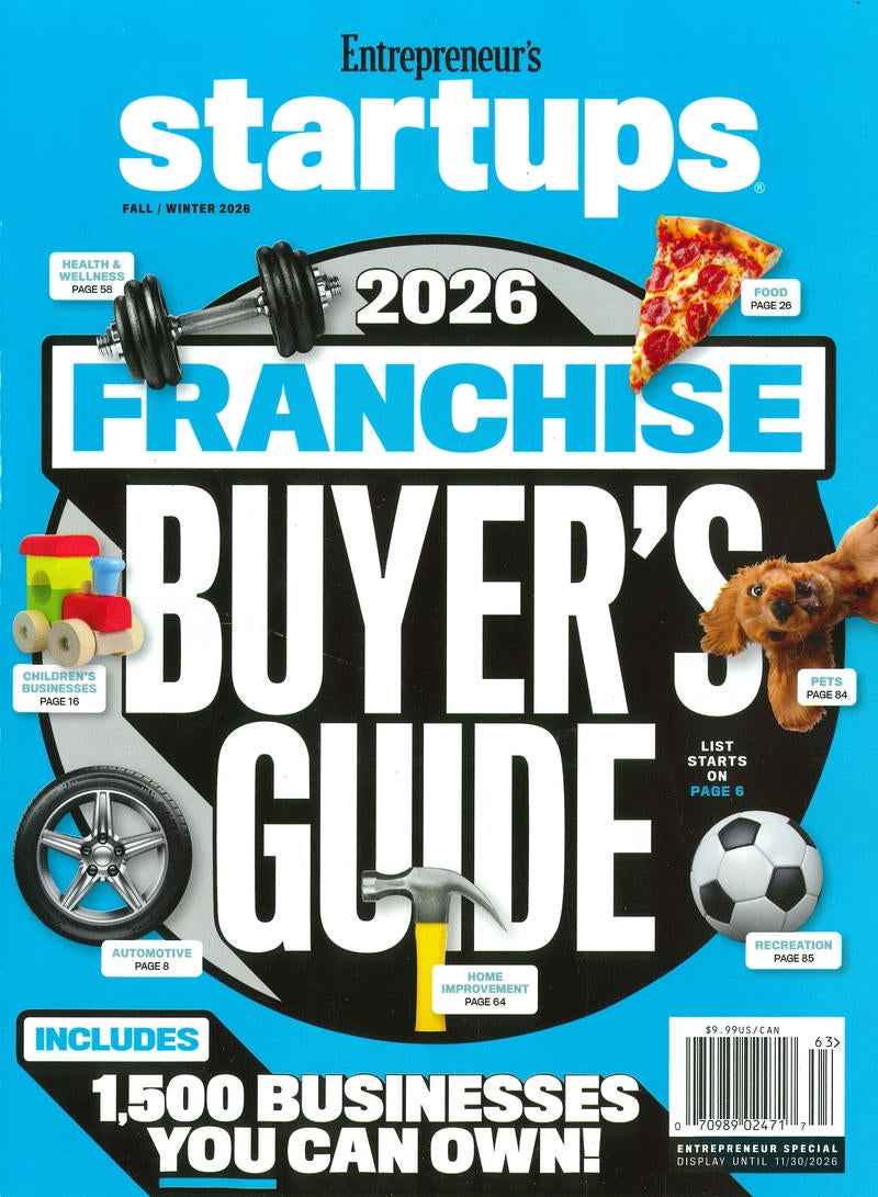 Entrepreneur's/ startups [63] V.41N.3 FALL/WINTER 2026