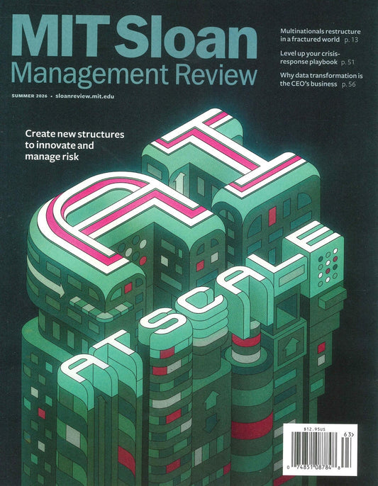 MIT Sloan Management Review [63] V67N4 Summer 2026