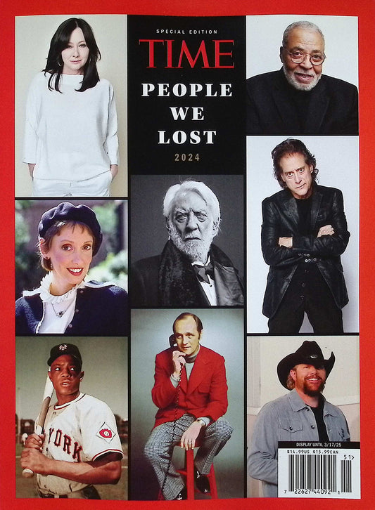 TIME / PEOPLE WE LOST 2024 [51]  SPECIAL EDITION 2024