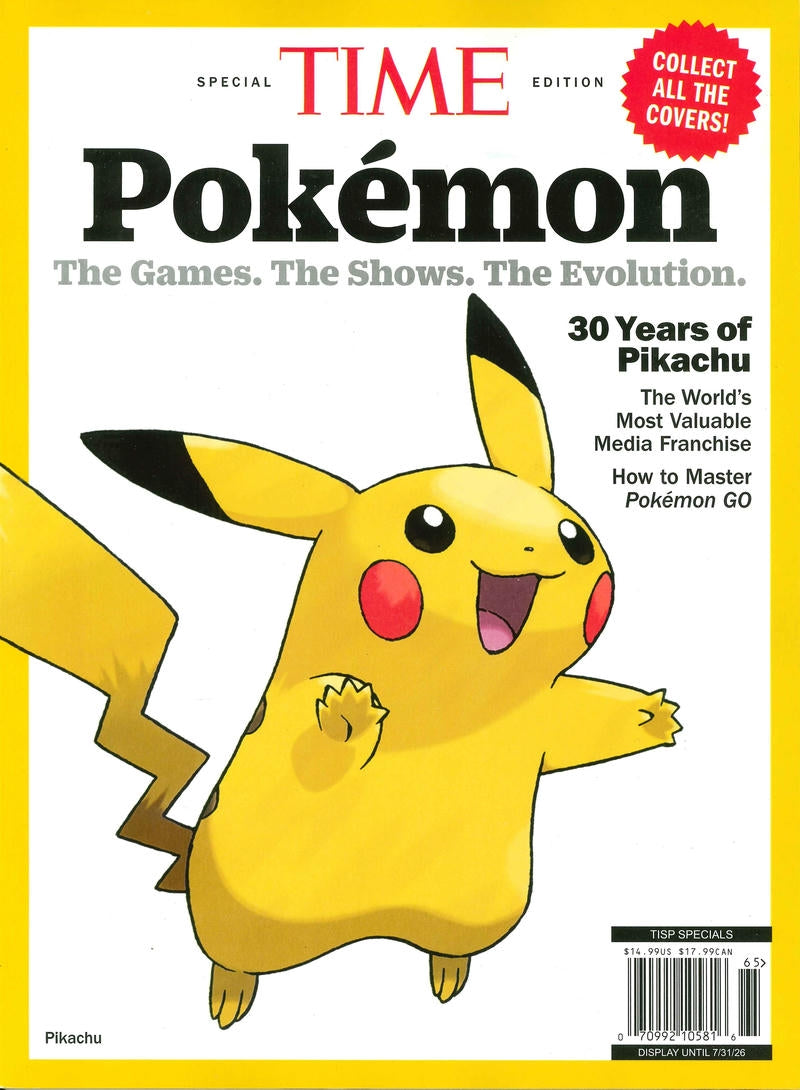 TIME / Pokemon [65] (四封面)