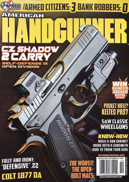 AMERICAN HANDGUNNER [10] V.50 N.5 Sep/Oct 2025
