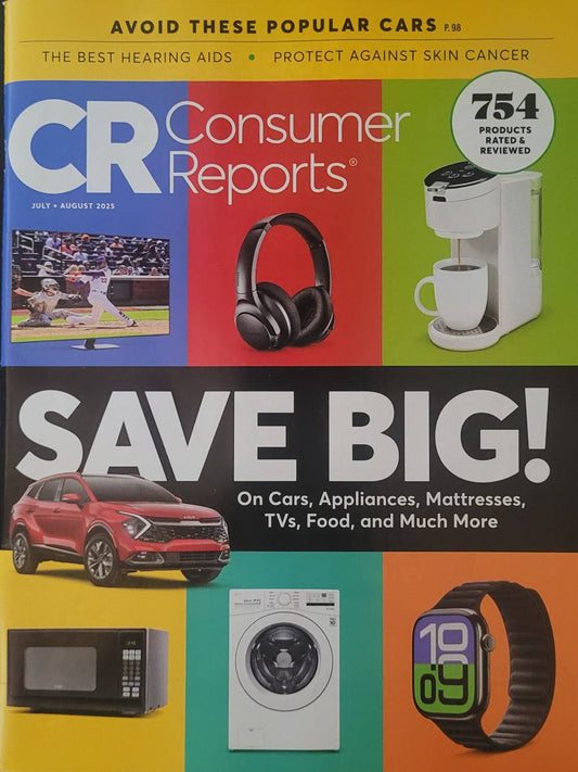 CONSUMER REPORTS Jul+Aug 2025 Vol.90No.5