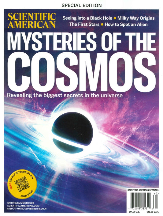 SCIENTIFIC AMERICAN/ MYSTERIES OF THE COSMOS [62] V35N2 Spr/Sum 2026