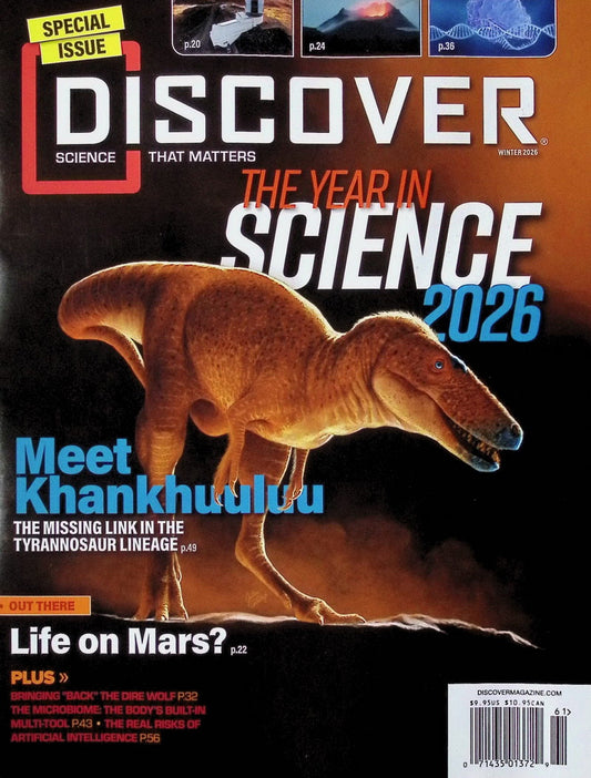 DISCOVER SPECIAL/THE YEAR IN SCIENCE 2026 [61] Winter 2026 "Spcl"
