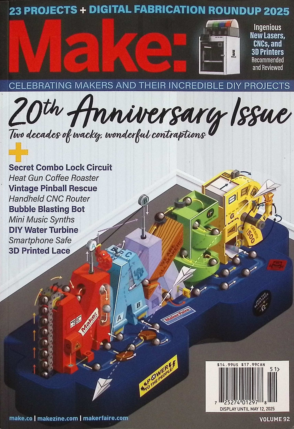 Make: [51] Vol.92, Spring 2025