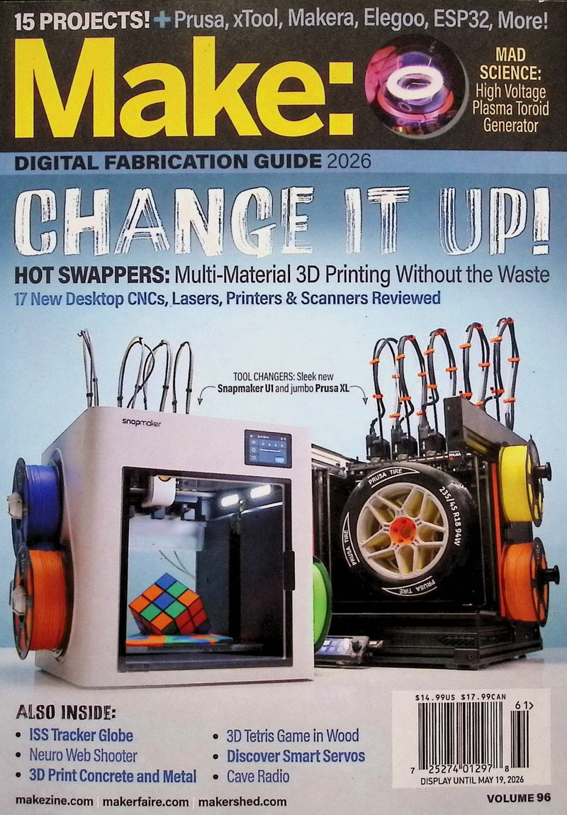 Make: [61] Vol.96, Spring 2026