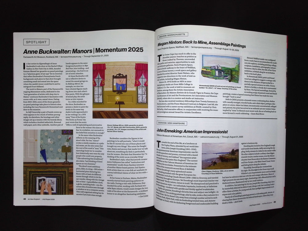 ART NEW ENGLAND [08] V46N4 Jul/Aug 2025