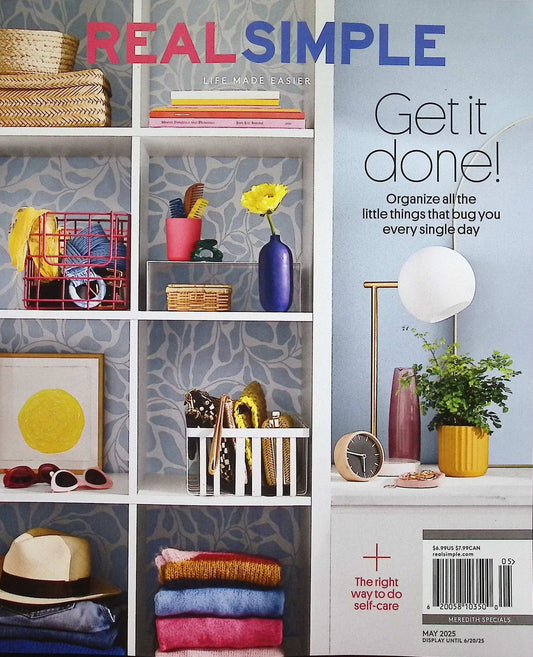 REAL SIMPLE [2025-05]  V.26 N.3