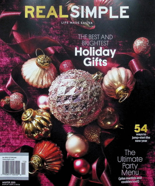 REAL SIMPLE [12] Winter 2025 V.26 N.8