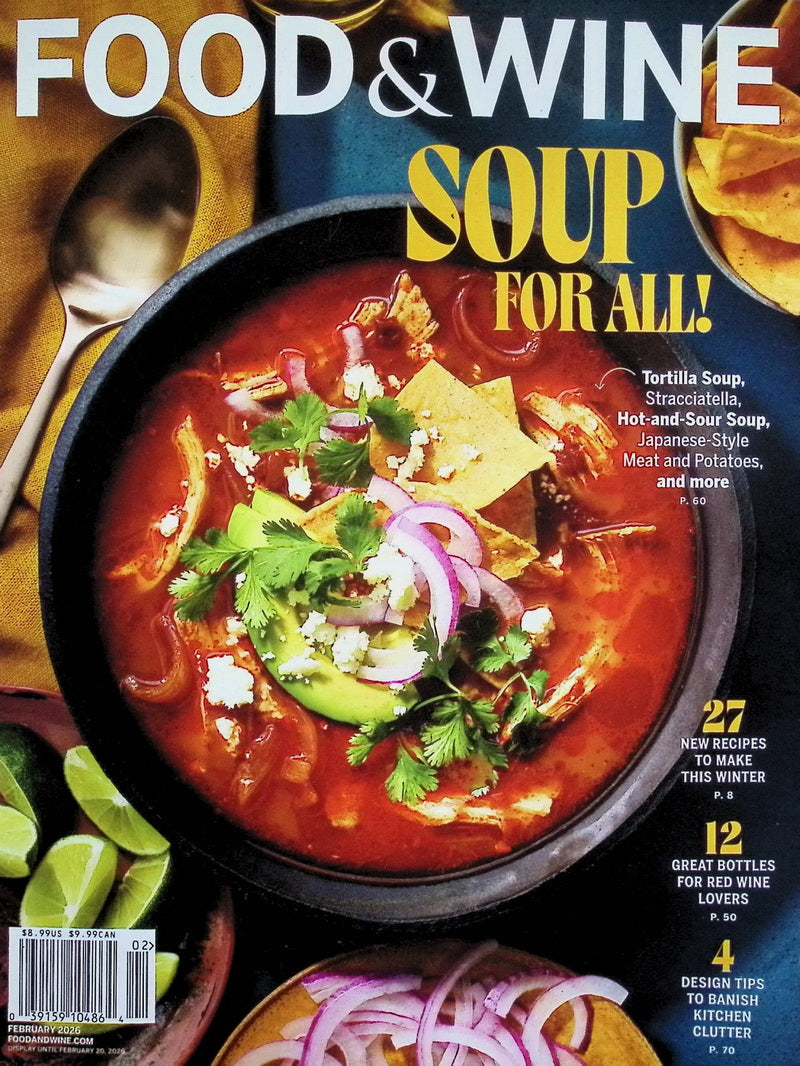 FOOD & WINE [2026-02] V.49 N.1
