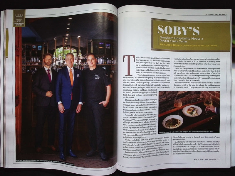 WINE SPECTATOR [35] 8/31, 2025