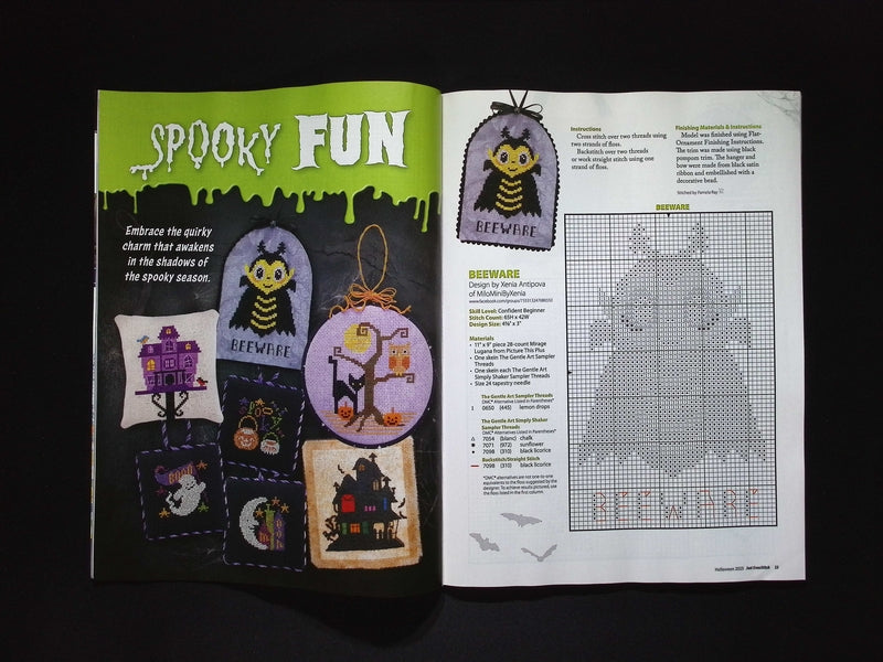 JUST CROSS STITCH [55] HALLOWEEN 2025