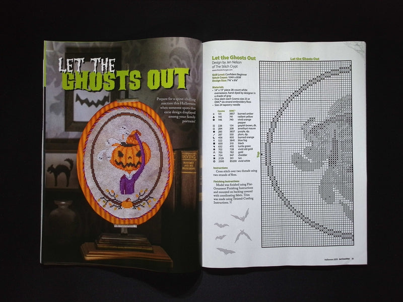 JUST CROSS STITCH [55] HALLOWEEN 2025