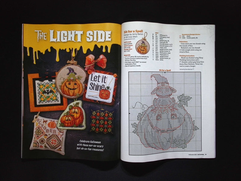 JUST CROSS STITCH [55] HALLOWEEN 2025