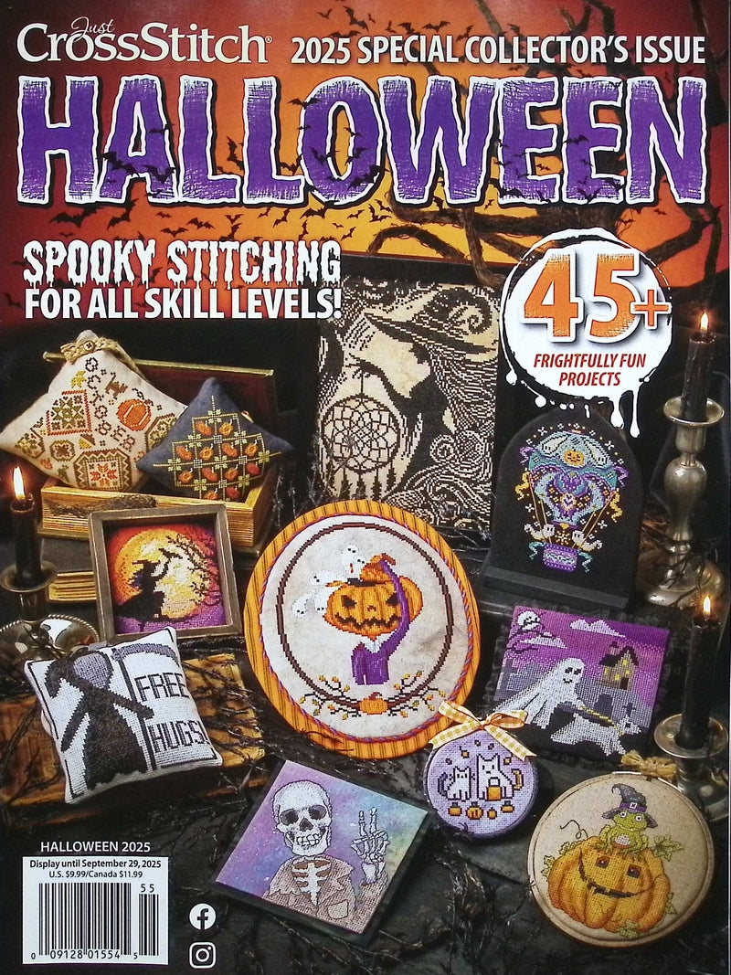 JUST CROSS STITCH [55] HALLOWEEN 2025