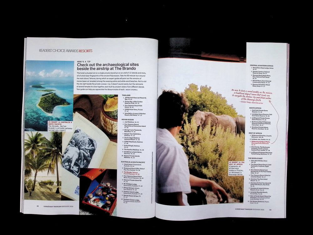 CONDE NAST Traveler (US) [2025-11] V60N7