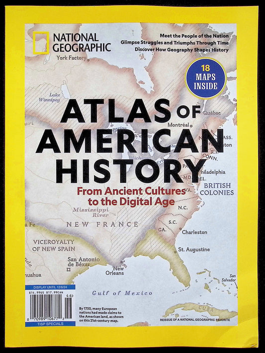 NATIONAL GEOGRAPHIC/ATLAS OF AMERICAN HISTORY [46]