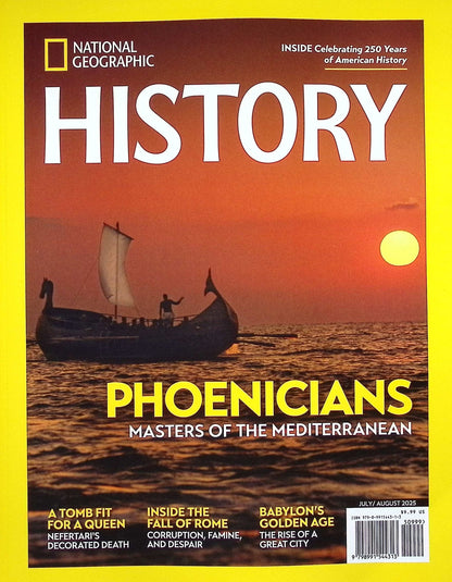 N.G. HISTORY [50999] July/August 2025