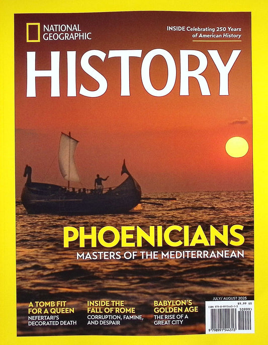 N.G. HISTORY [50999] July/August 2025