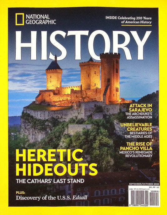 NATIONAL GEOGRAPHIC HISTORY [50999] Sep/Oct 2025