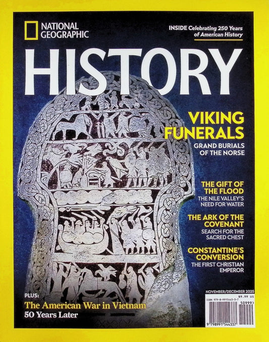 NATIONAL GEOGRAPHIC HISTORY [50999] Nov/Dec 2025