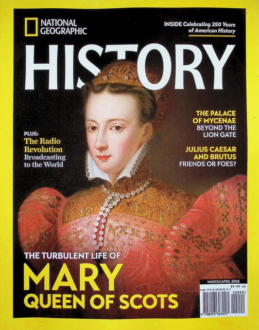 NATIONAL GEOGRAPHIC HISTORY [50999] Mar/Apr 2026