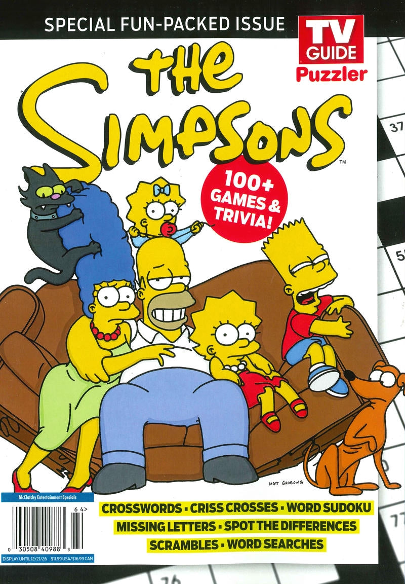 TV Guide Puzzler / The Simpsons [64]