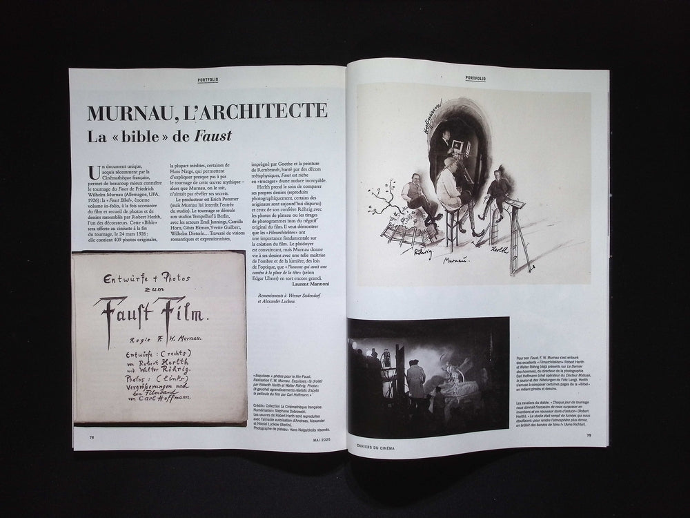 CAHIERS DU CINEMA N°820 Mai 2025