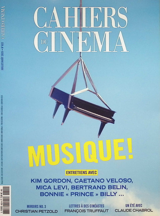 CAHIERS DU CINEMA N°822 Juil/Aout 2025