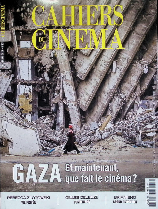 CAHIERS DU CINEMA N°825 Novembre 2025
