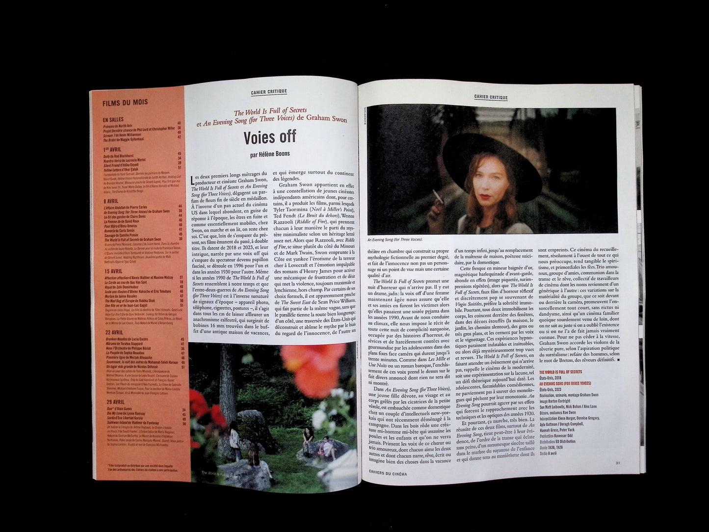 CAHIERS DU CINEMA N°830 Avril 2026 - Part 3