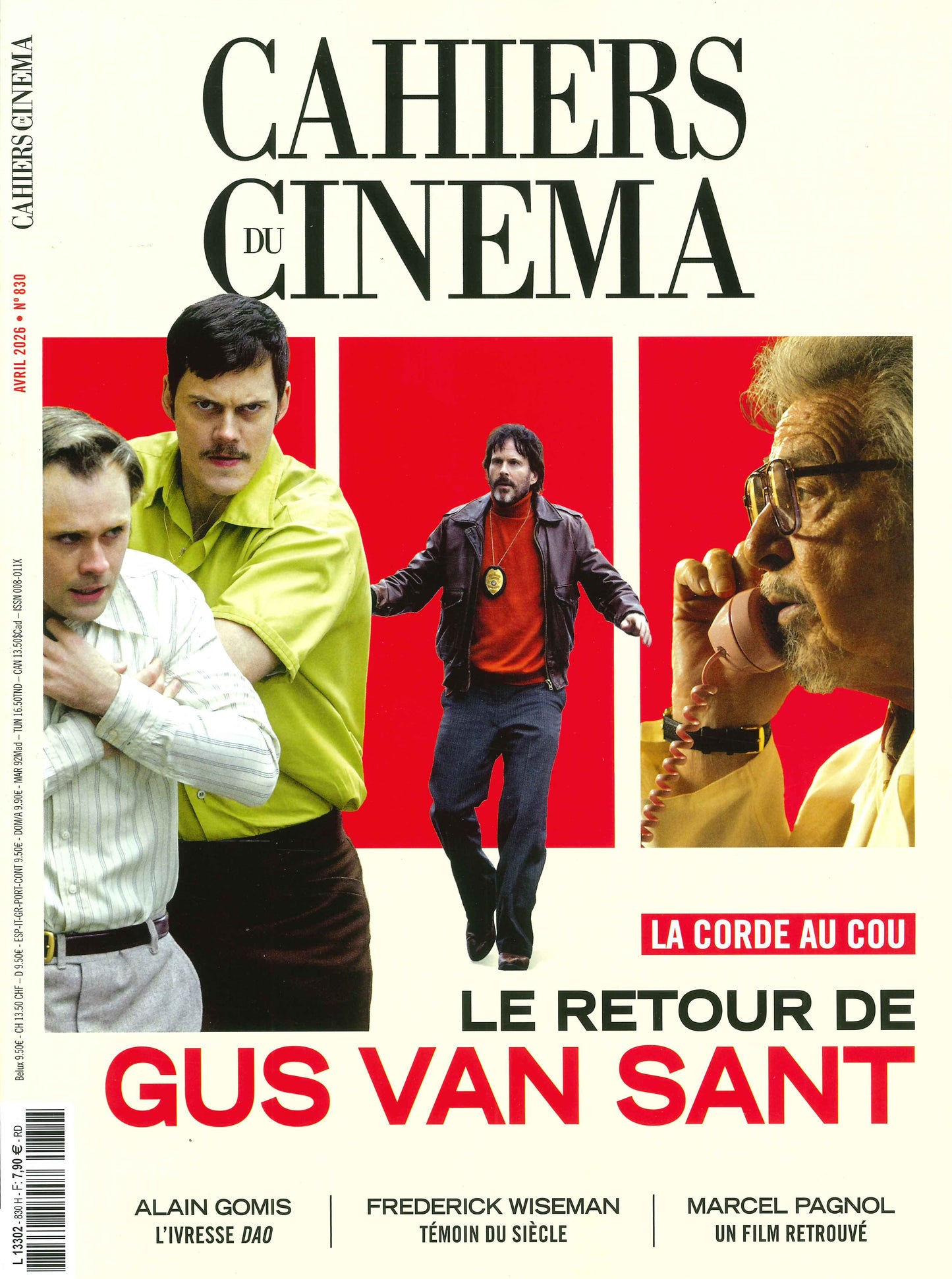 CAHIERS DU CINEMA N°830 Avril 2026