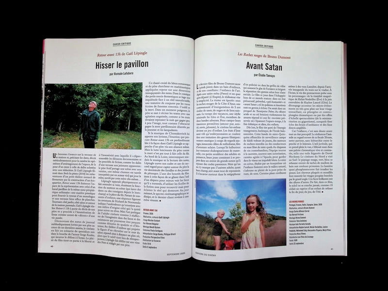 CAHIERS DU CINEMA N°834 Septembre 2026 - Part 2