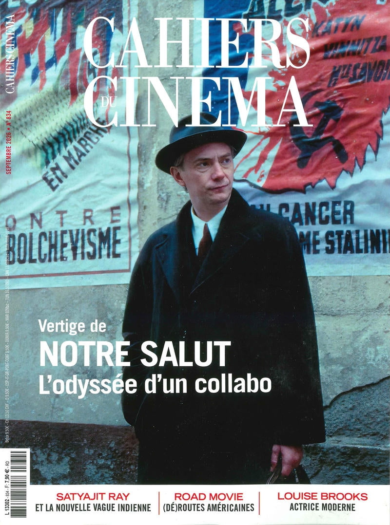 CAHIERS DU CINEMA N°834 Septembre 2026