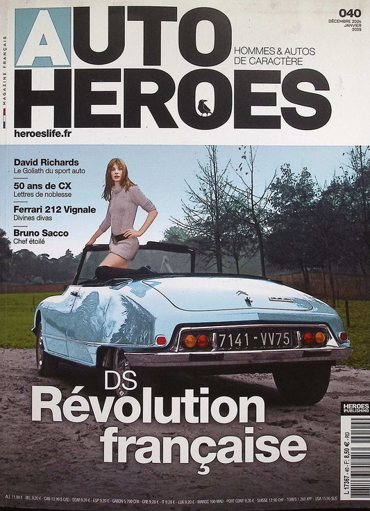 AUTO HEROES N.40  Decembre 2024/Janvier 2025