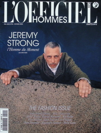 L'OFFICIEL HOMMES Paris N80 Automne/Hiver 2025/26 (雙封面)
