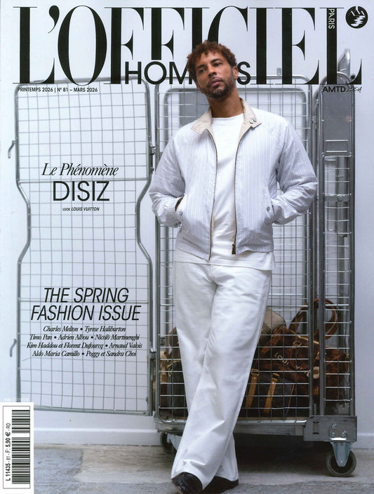L'OFFICIEL HOMMES Paris N.81 Printemps 2026 (多封面)