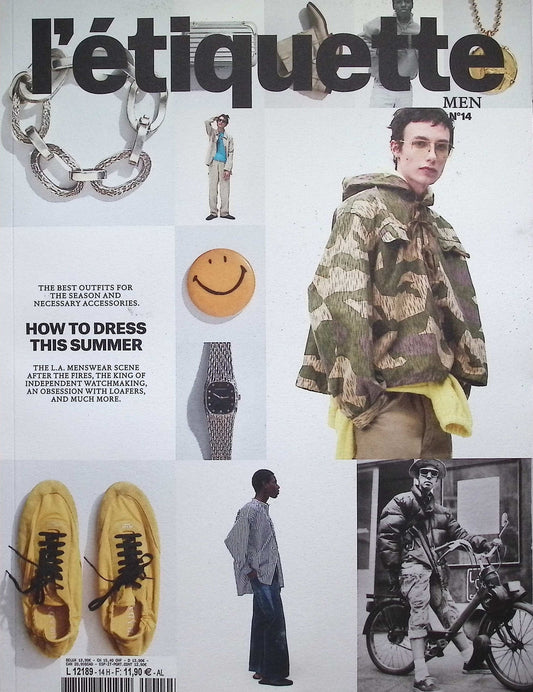 l'etiquette MEN N°14 Spring-Summer 2025